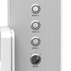 細かい盛り具合に対応